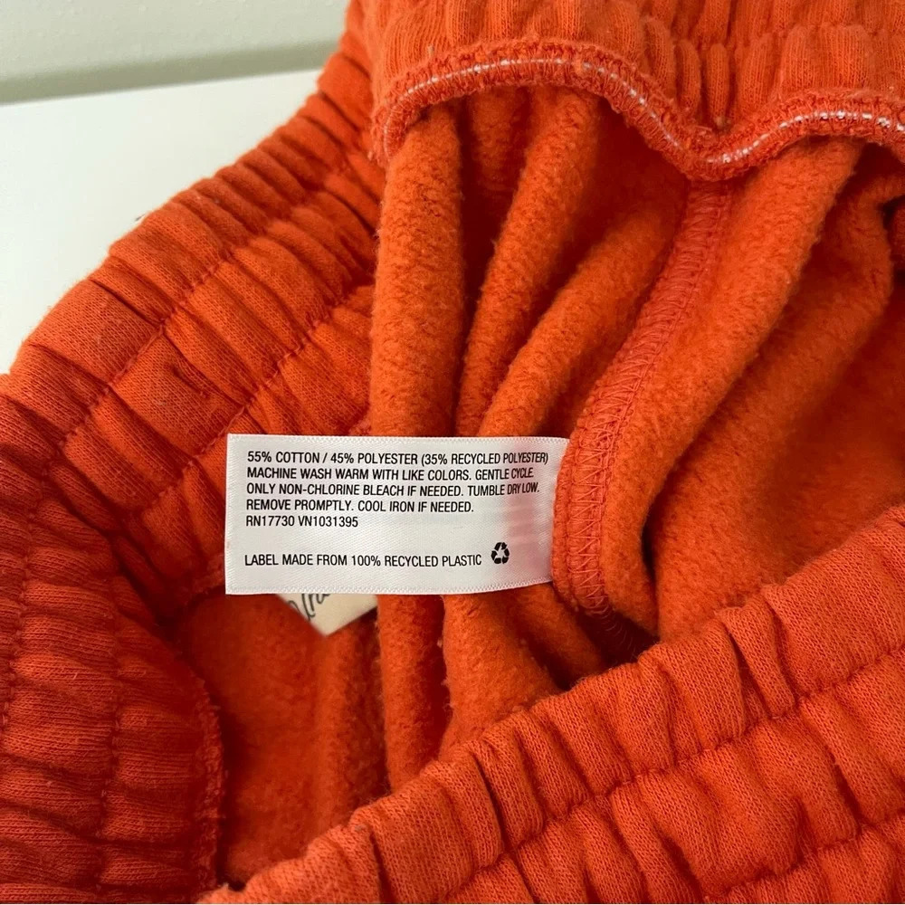 Universal Thread Orange High Rise Drawstring Jogg… - image 11